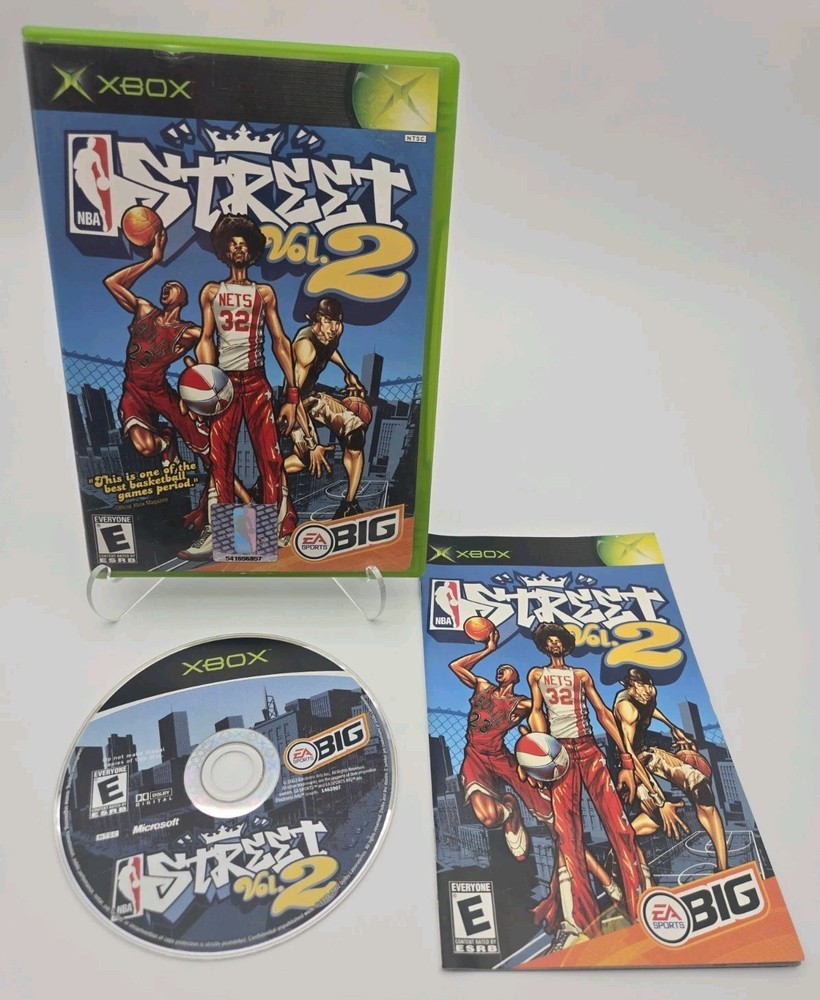 NBA Street Vol. Volume 2 - Xbox - Black Label  - Complete CIB