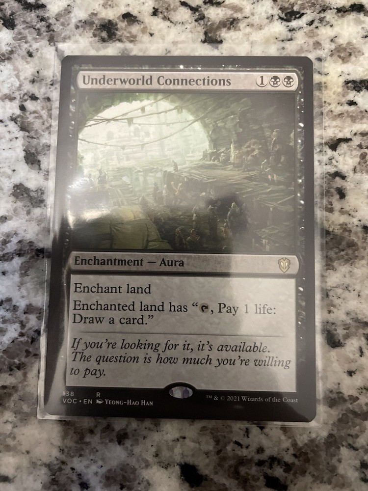 MTG Underworld Connections Crimson Vow Commander Rare #138 Near Mint