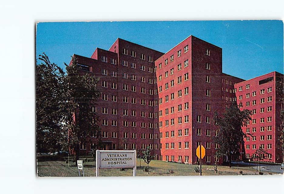 Postcard Veterans Administration Hospital Syracuse New York USA