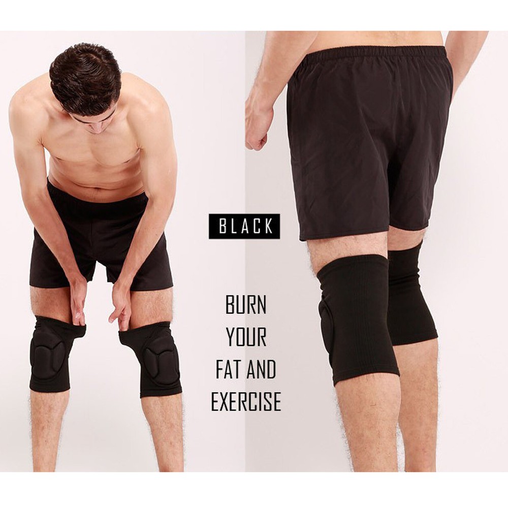 Professional Knee Pads for Sports, Work, Flooring & Construction - 2 Pairs Included