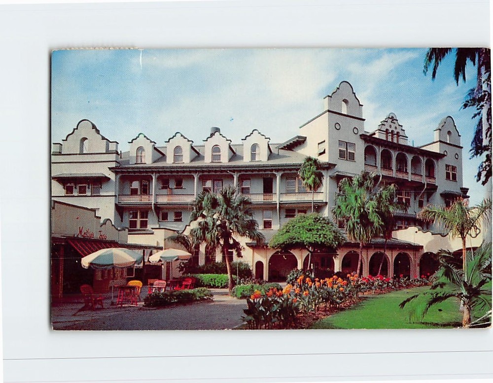 Postcard Myrtle Bank Hotel Kingston Jamaica