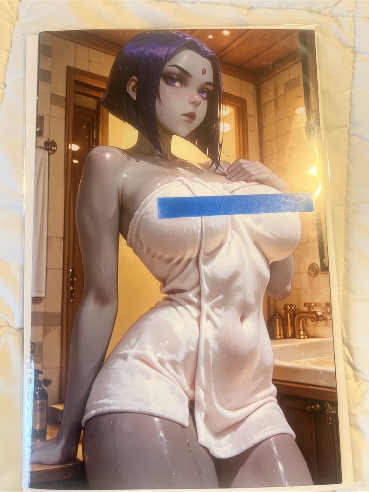Keys Comics #1 Raven-G Cosplay VIRGIN Variant Ltd 100