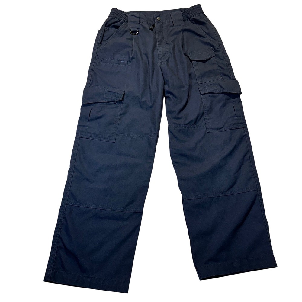 Propper Tactical Cargo Pants Mens 32x32 Navy Blue Ripstop Utility Workwear F5252