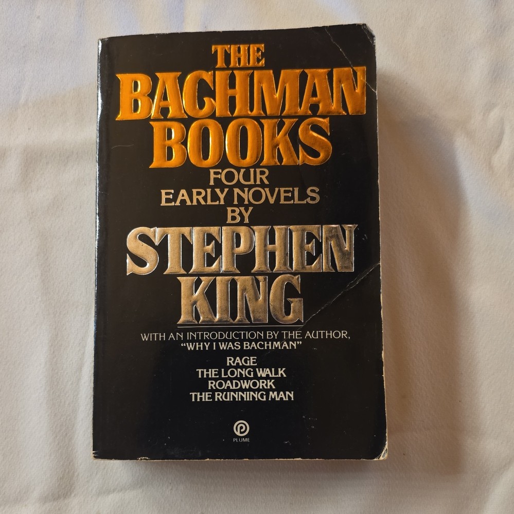 Stephen King The Bachman Books Omnibus PB Plume 1985 1st Edition