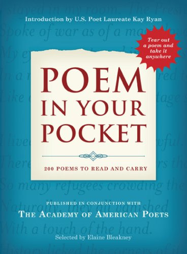 POEM IN YOUR POCKET: 200 POEMS TO READ AND CARRY By Academy Of American Inc.-image
