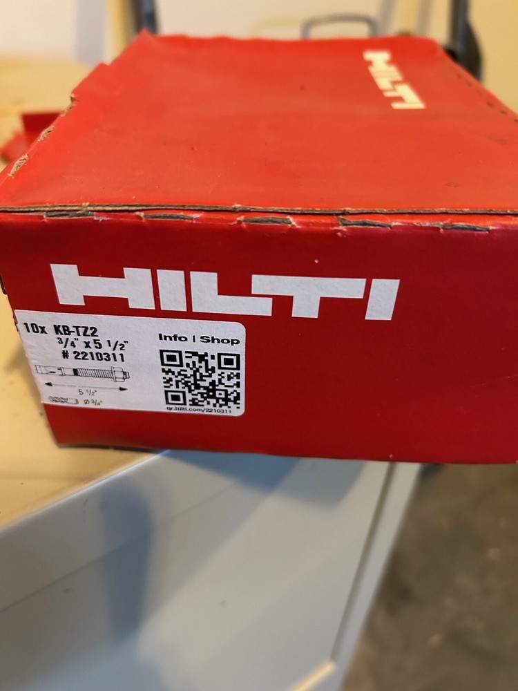 *NEW IN BOX* Hilti KB-TZ2 3/4