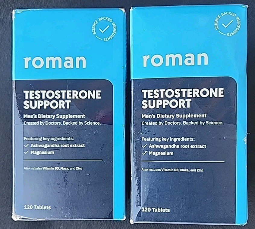 Roman Testosterone Support Vitamin Tablet - 120 Count (2235075)