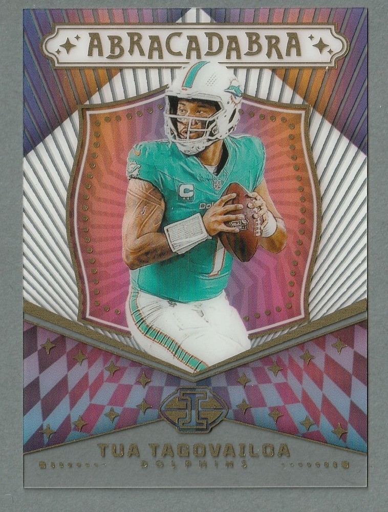 2024 Panini Illusions #6 Tua Tagovailoa Abracadabra Miami Dolphins-image