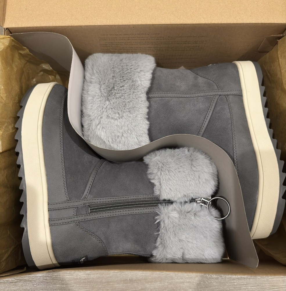 Koolaburra by UGG - Women's Tynlee Boot in Stone Grey, gray, Size 6 Waterproof