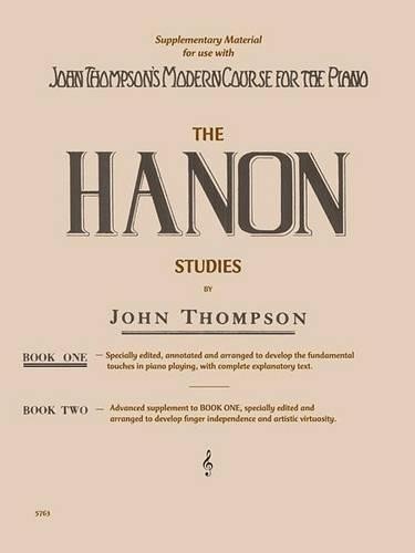 John Thompson's Hanon Studies Book 1 (Paperback)Another great item from Rarewaves USA | Free delivery!