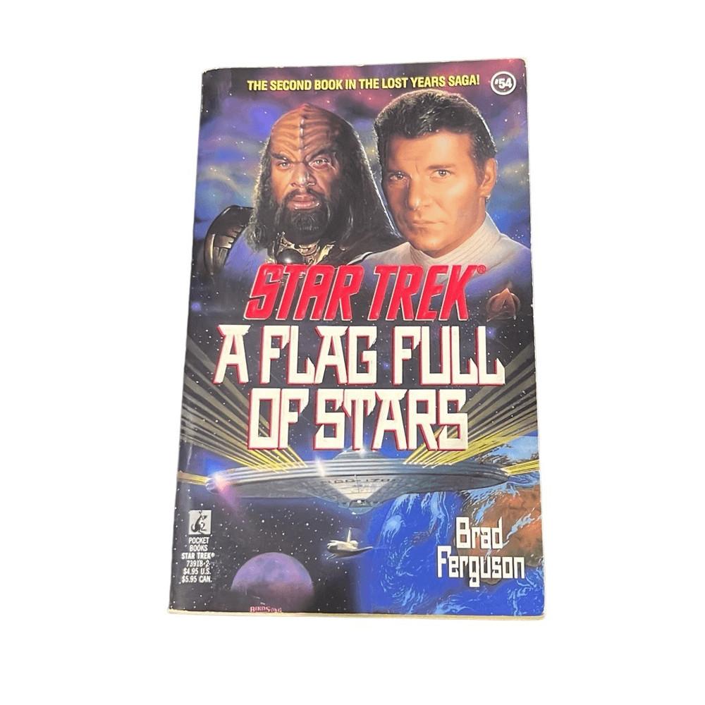 Star Trek A Flag Full of Stars Book #54 Paperback Book by Brad Ferguson Vintage