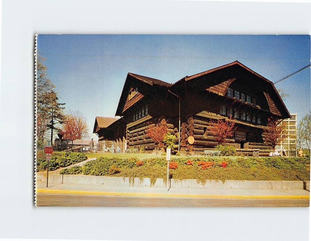 Postcard Forestry Building Portland Oregon USA
