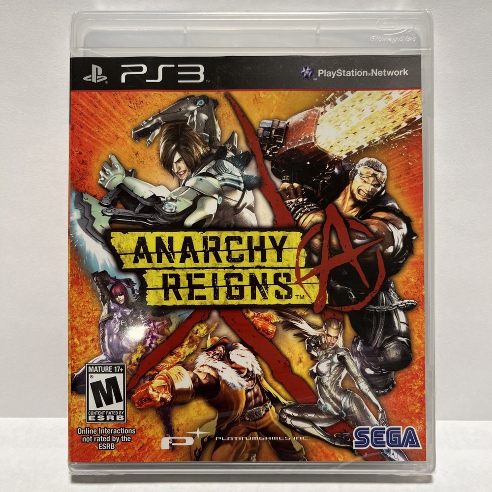 Anarchy Reigns for PS3. (SEALED)