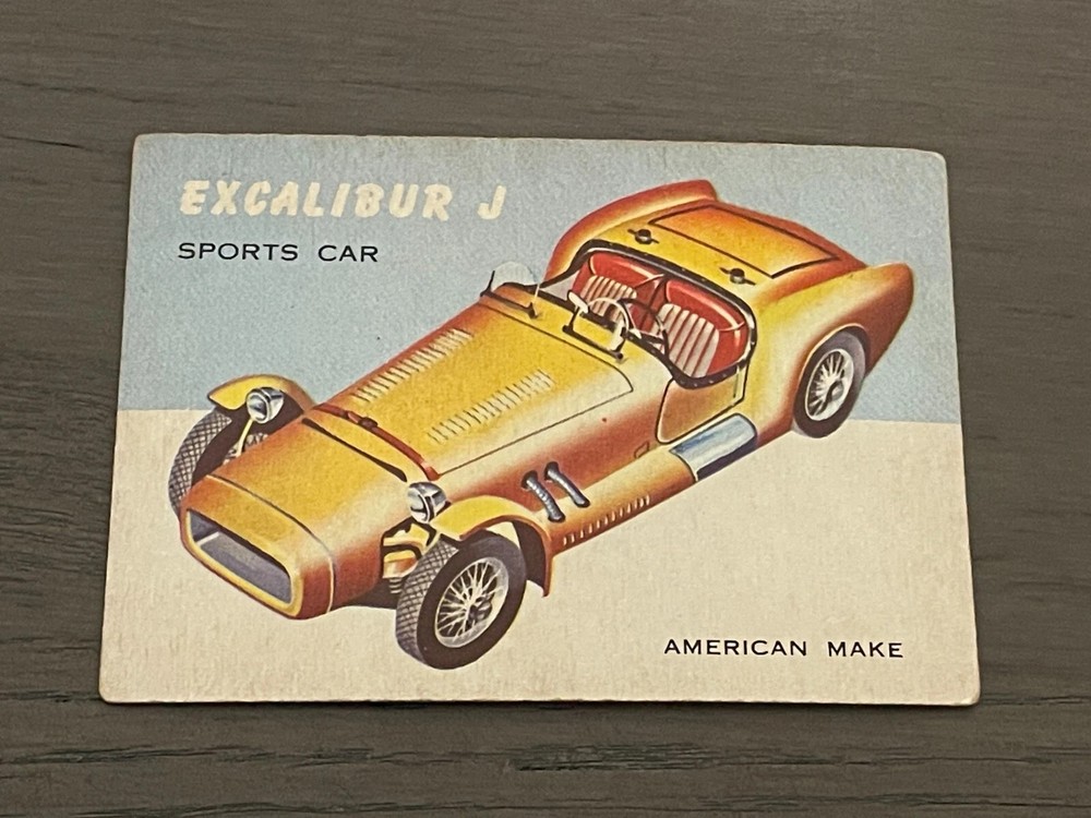 1954 Topps World on Wheels Excalibur-J #6