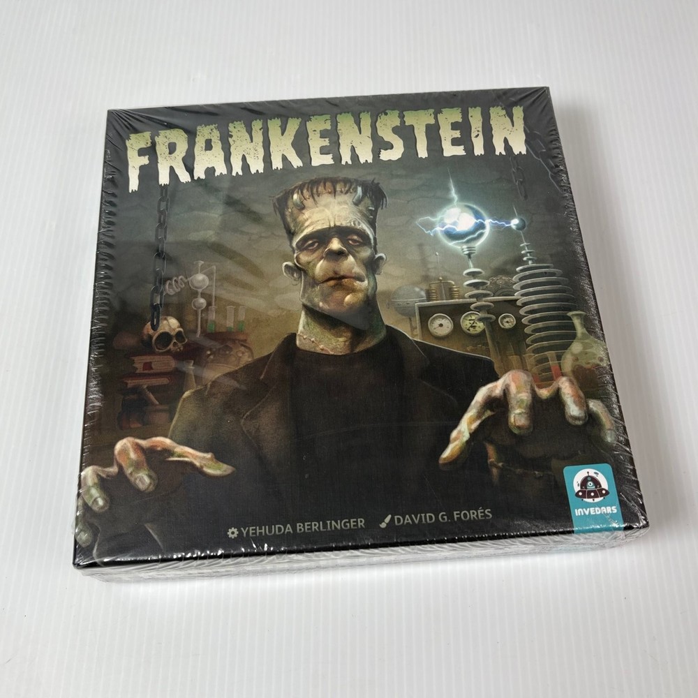 Frankenstein Kickstarter Board Game by Invedars 2-5 Players Out of Print Sealed