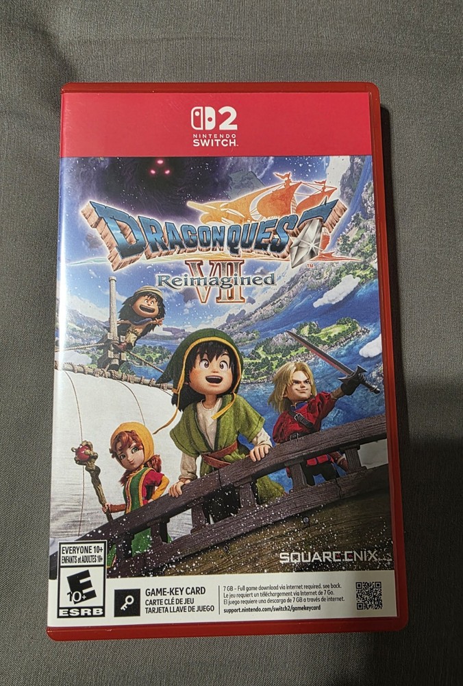 Dragon Quest VII Reimagined Switch 2