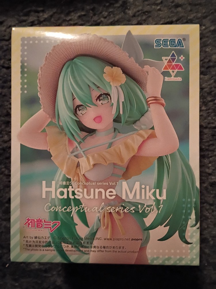 SEGA Hatsune Miku Conceptual Series Vol.1 Anime Figure Fantasy Collectible