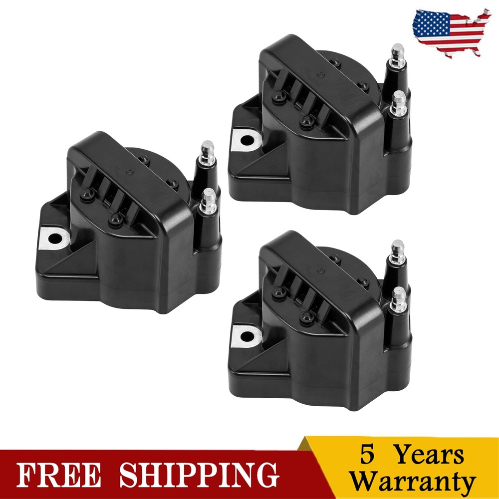 Pack of 3 Ignition Coil For Chevy Camaro Impala Pontiac Firebird 1995-2002