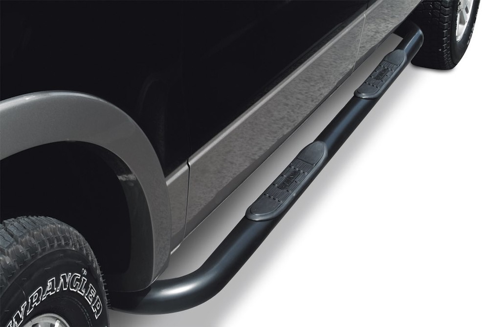 BIG COUNTRY 3' ROUND SIDE BARS MILD STEEL BLACK- 372031