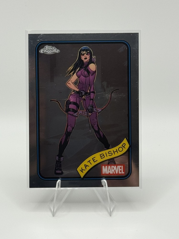 2025 Topps Non-Sport Chrome Marvel Kate Bishop #72
