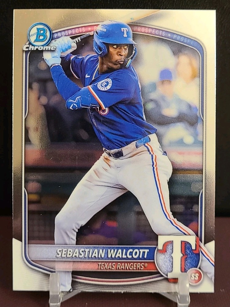 2025 Bowman Draft Chrome Sebastian Walcott #BDC-169