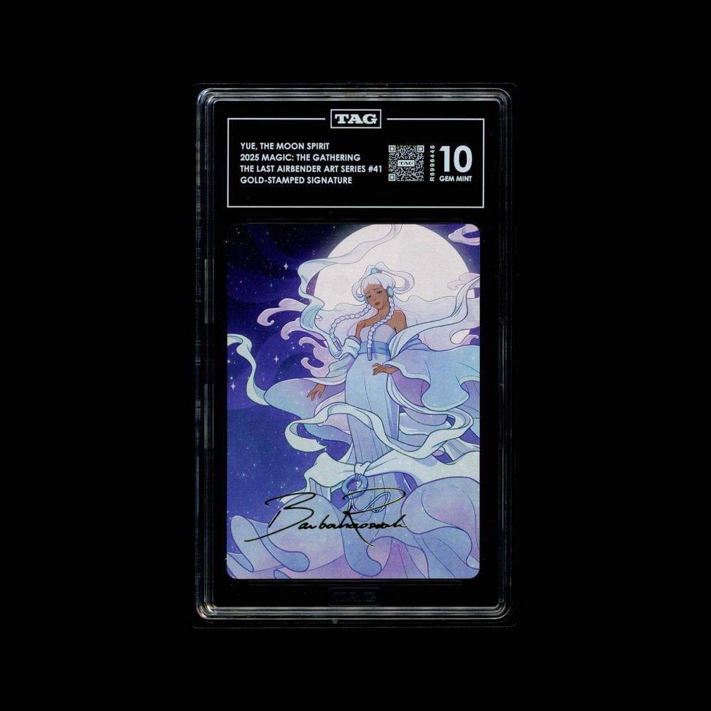 Tag 10 2025 Magic: The Gathering Avatar: Last Airbender #41 Art Series Yue, Moon