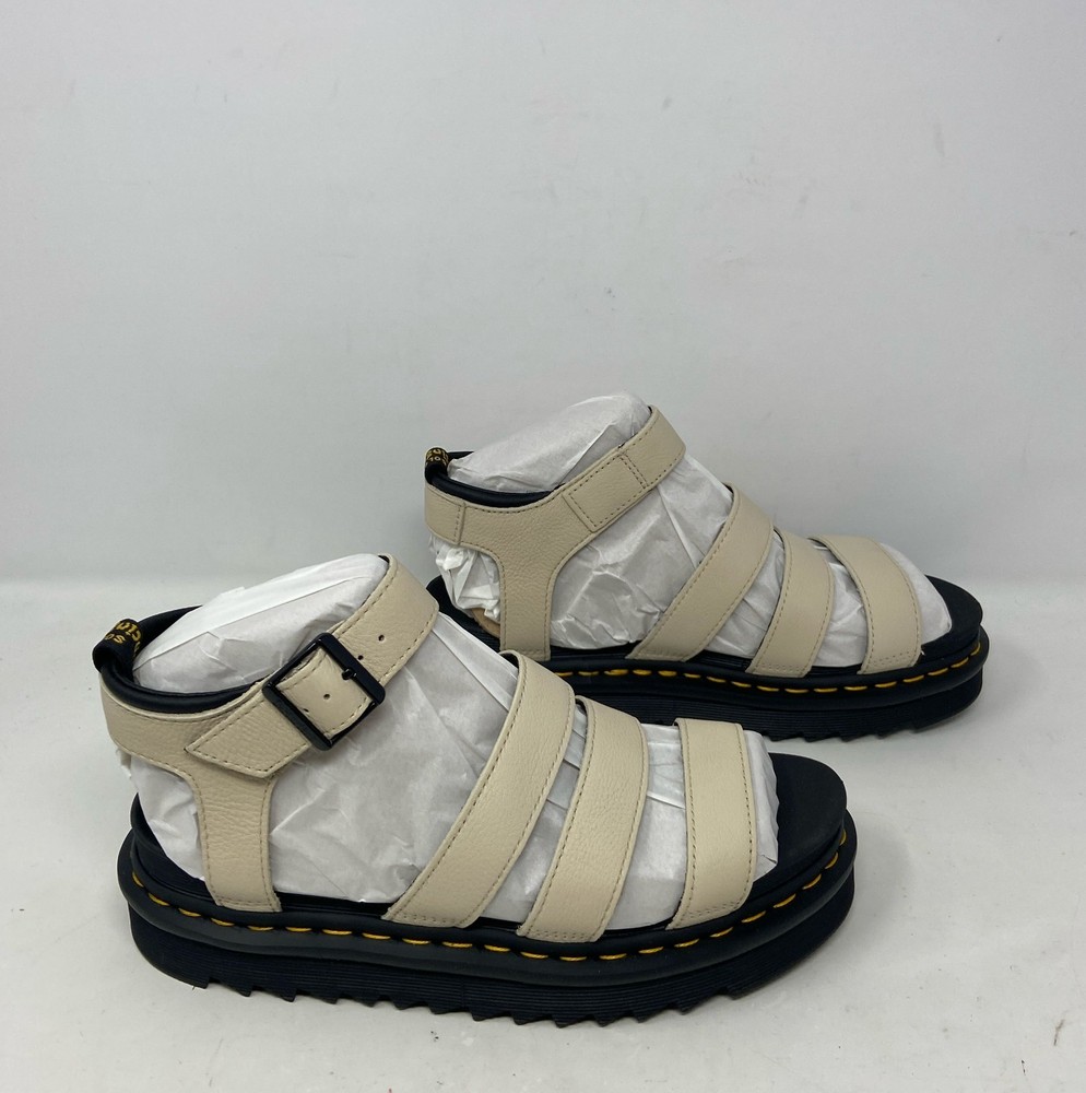 Dr. Martens Blaire Pisa Platform Sandals - Parchment Beige - Women’s 9 30706292