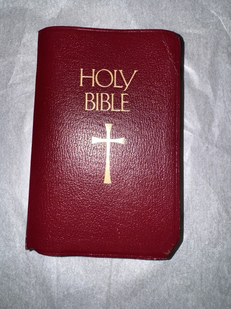 Holy Bible Catholic Edition 1969 with Leather Case KJV American Bible