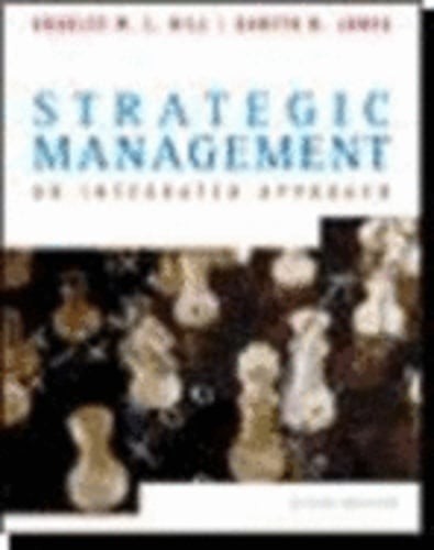 Strategic Management Sixth Edition by Hill: Used