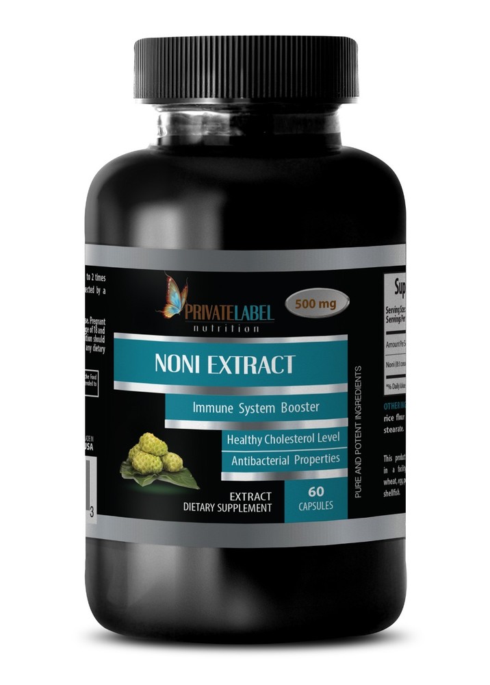 Black Mulberry Tree - NONI EXTRACT 500mg - Help Create A Relaxing Effect - 1 Bot
