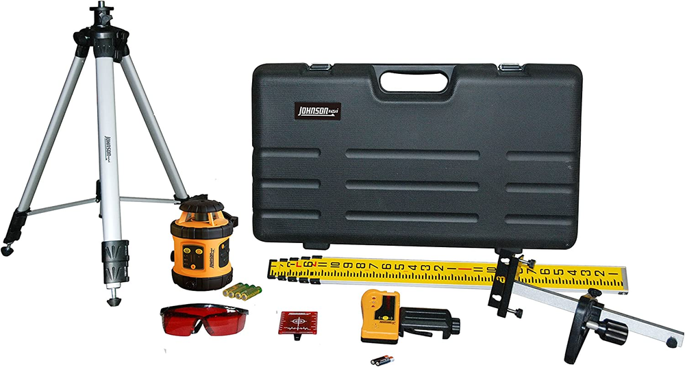Johnson Level & Tool 40-6517 Self-Leveling Rotary Laser System, 29 X 7