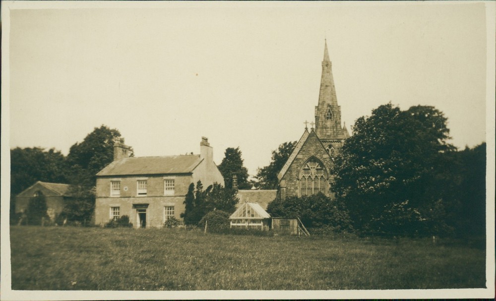 St John & Elizabeth Catholic Church & Rectory Thurnham Hall Real Photo