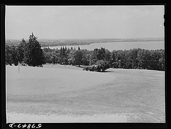 Madison Wisconsin 1930s Lake View Landscape FSA Farm Security Administration