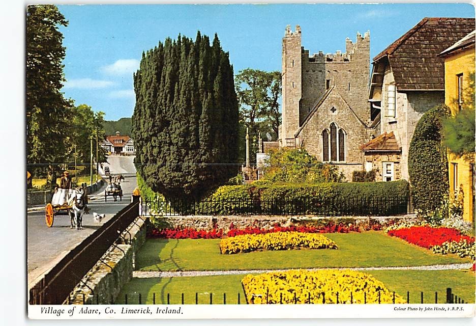 Postcard Village of Adare Ireland