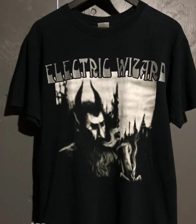 Reprinted Electric Wizard Dopethrone Anvil T-Shirt year 2000