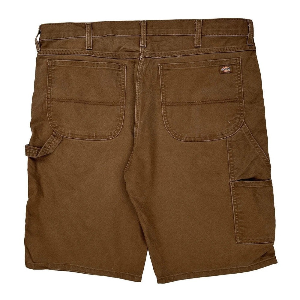 Dickies Carpenter Shorts - 40W 10L Brown Cotton Blend