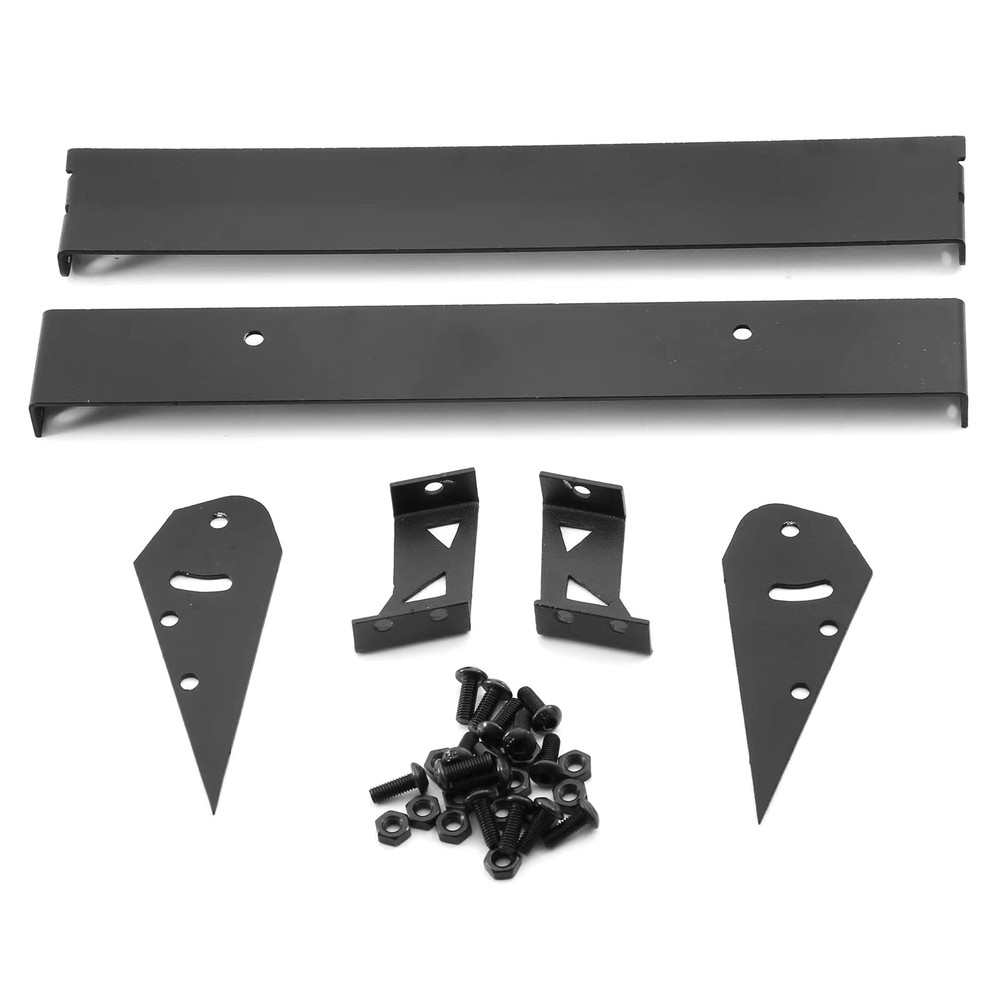RC Rally Car Tail Wing Aluminum Replacements For Tamiya TT02 1/10 RC Drift Car