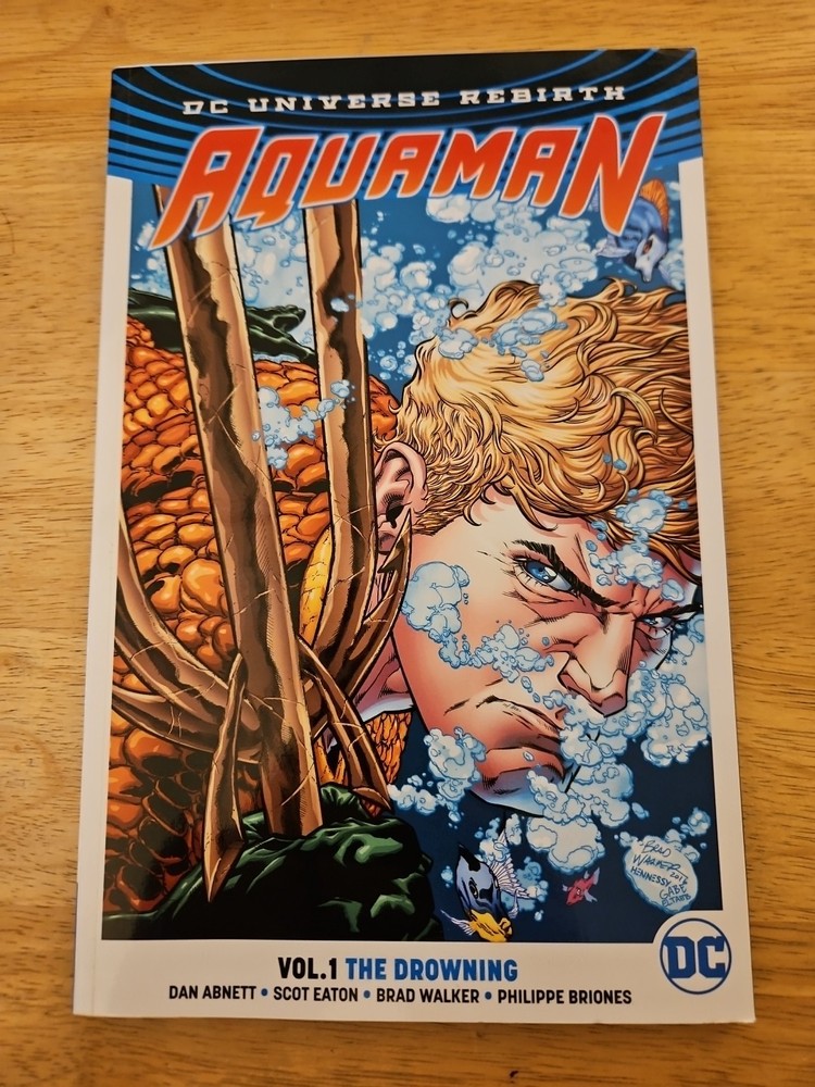 Aquaman Vol 1 The Drowning Book Dc Universe Rebirth Graphic Novel
