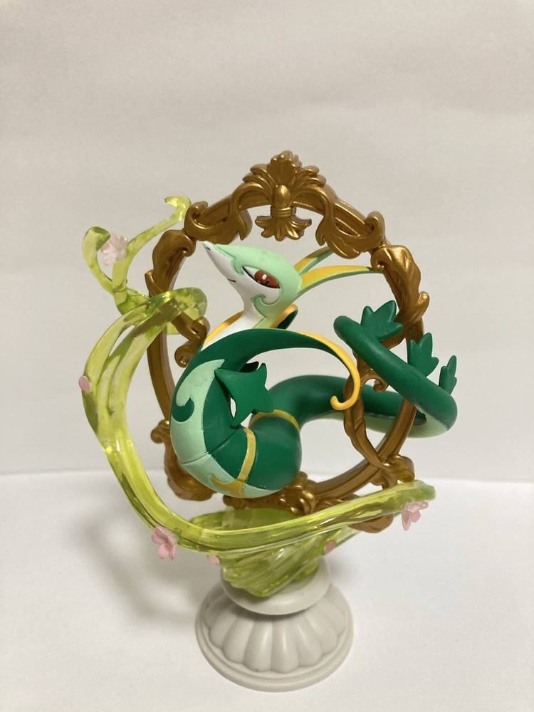Pokemon Serperior RE-MENT Decorative Frame Collection Mini Figure Diorama Toy