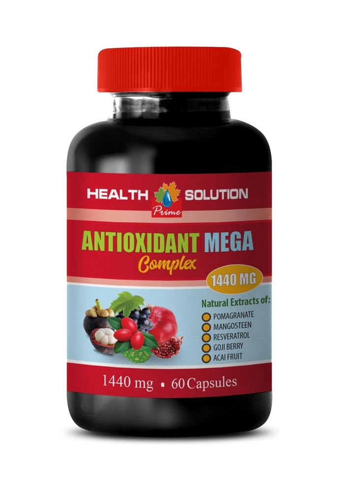 acai berry cleanse - Antioxidant Mega Complex - anti inflammatory 1 Bottle-image