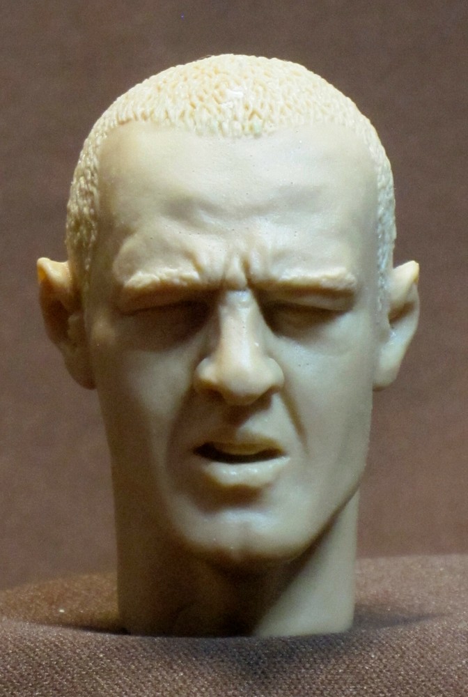 V-112 CUSTOM RESIN UNPAINTED HEAD SCULPT Action figures 1/6 Scale