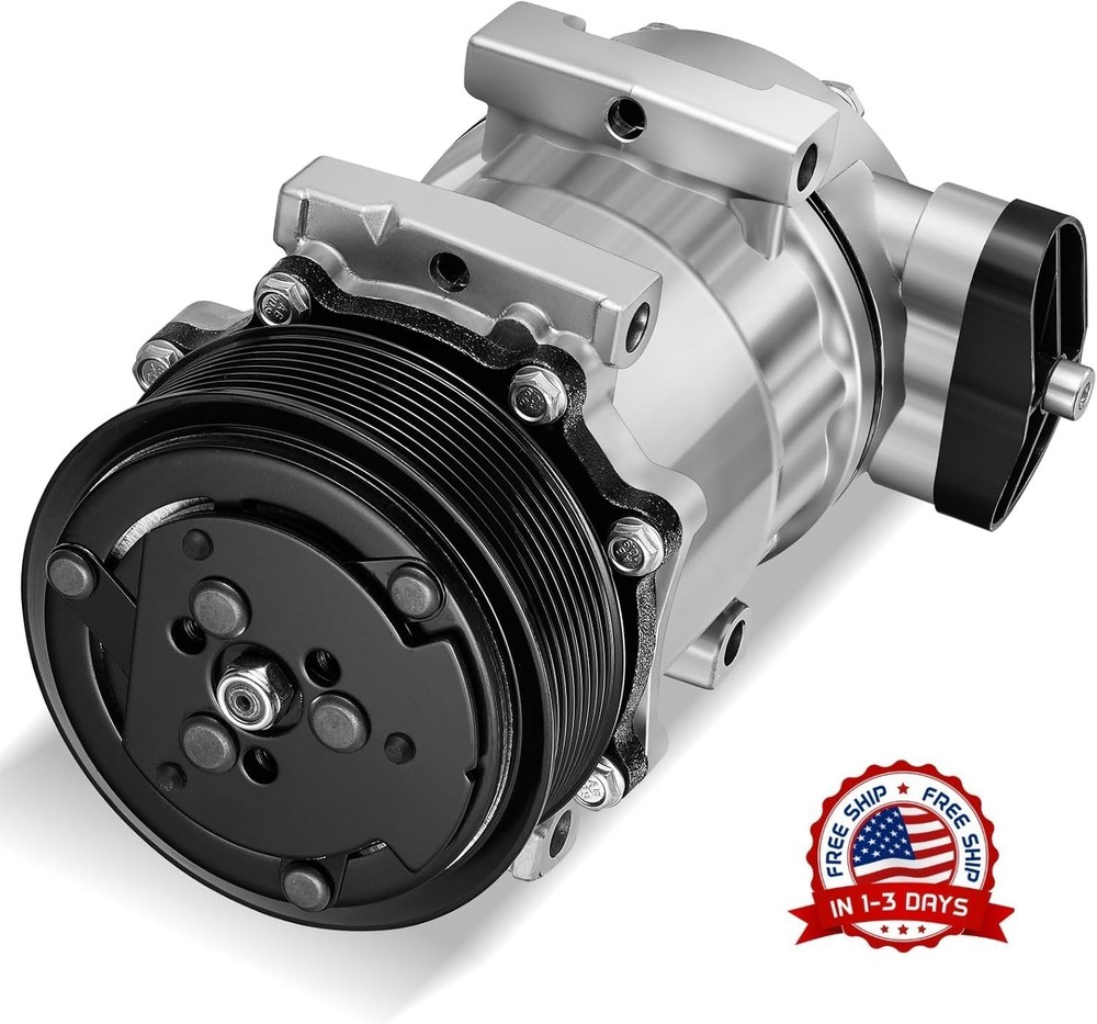Compresor de aire acondicionado A/C con embrague compatible
