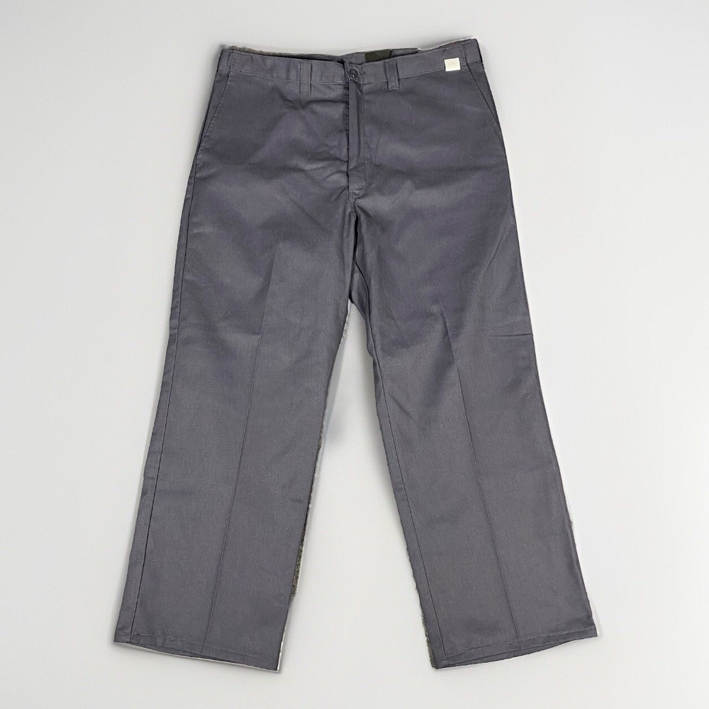 Dickies Men's 37x30 Comfort Waist Industrial Work Pants LP817 Gray New With Tags  
