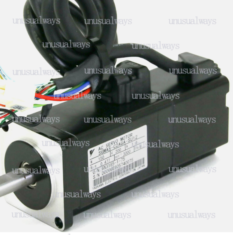 One Yaskawa SGMAS-C2AGA-SU12 AC Servo Motor New