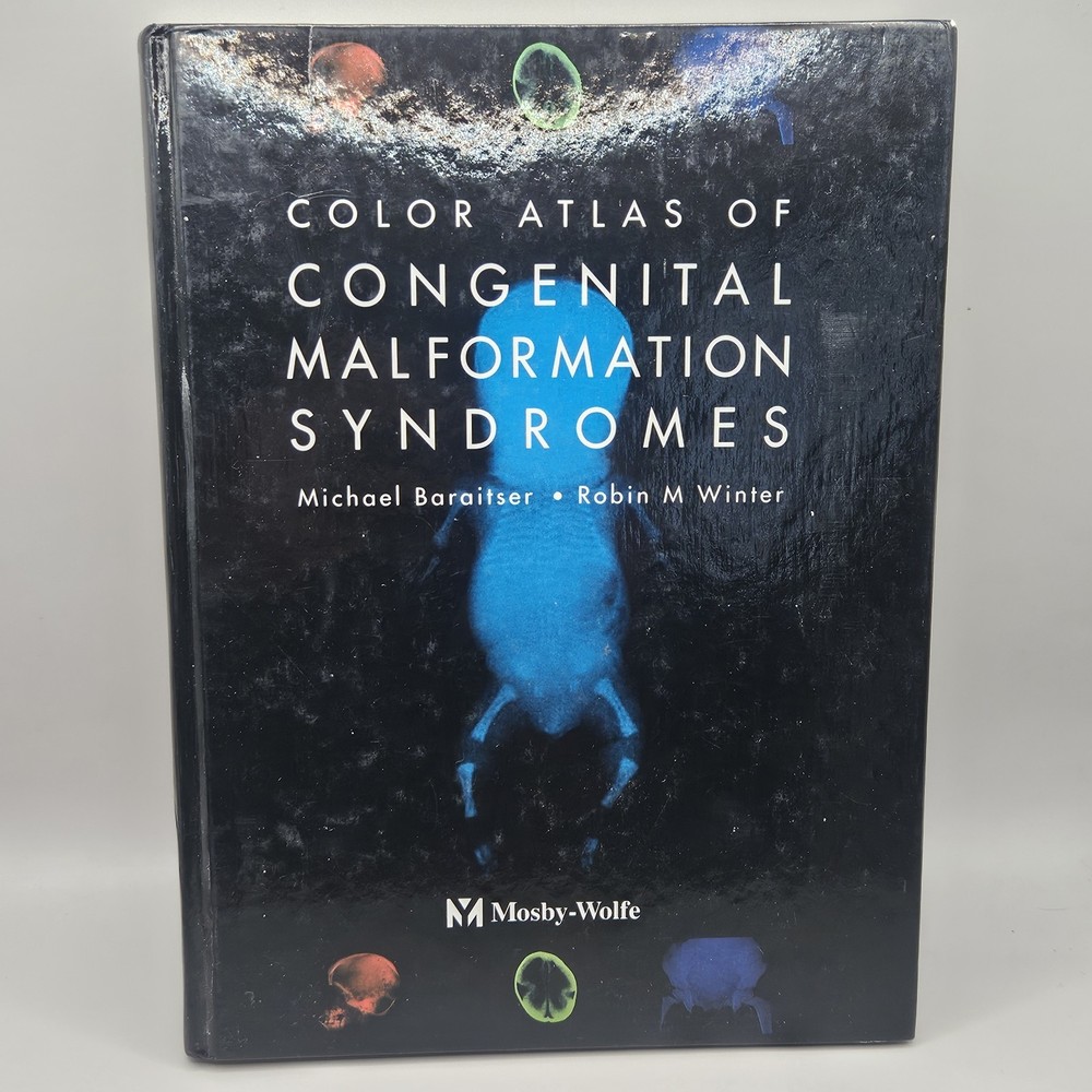 Color Atlas of Congenital Malformation Syndromes by Baraitser (1995, Hardcover)