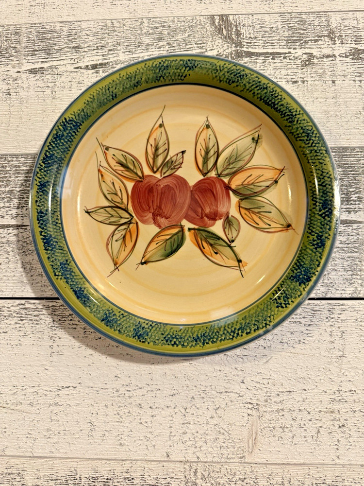 Gibson Everyday Hand Painted Fruit Motif Salad Plate
