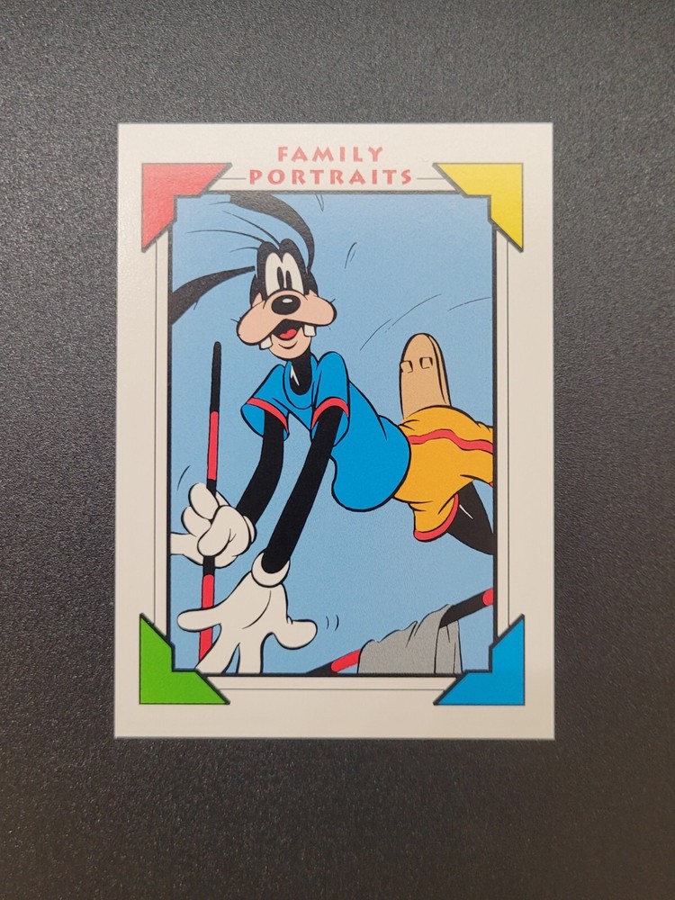 Jb19 Disney Family Portraits 1991 Impel #137 Goofy The Olympic Champ 1942