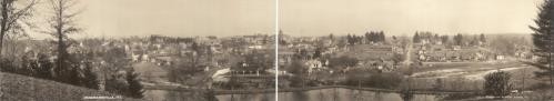 Photo:1911 Panoramic: Hendersonville,Henderson County,North Carolina