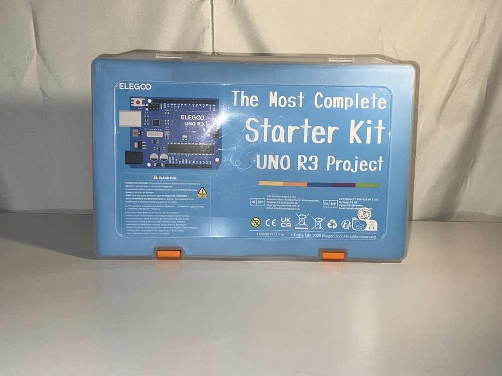 ELEGOO Uno R3 Project Starter Kit Complete Set- Open Box