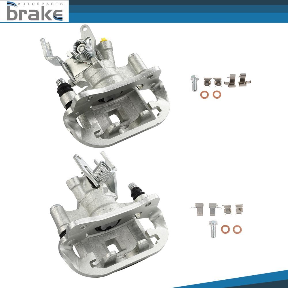 2Pcs Rear Brake Calipers with Brackets for 2000-2002 Toyota MR2 Spyder 1.8L